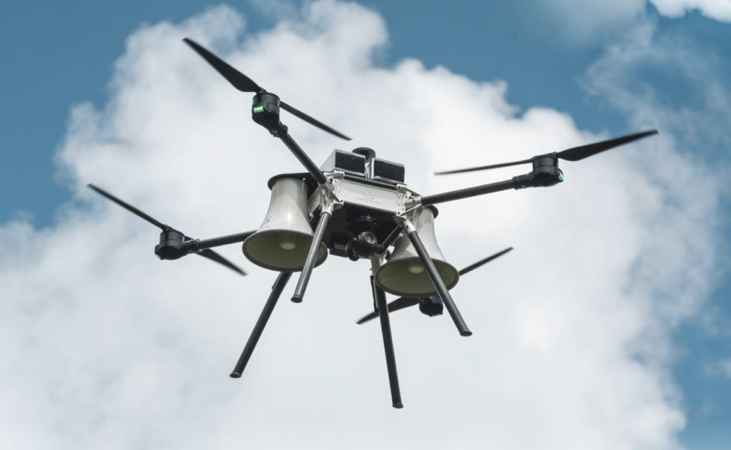 SURVEILLANCE & (PA) SYSTEM DRONE